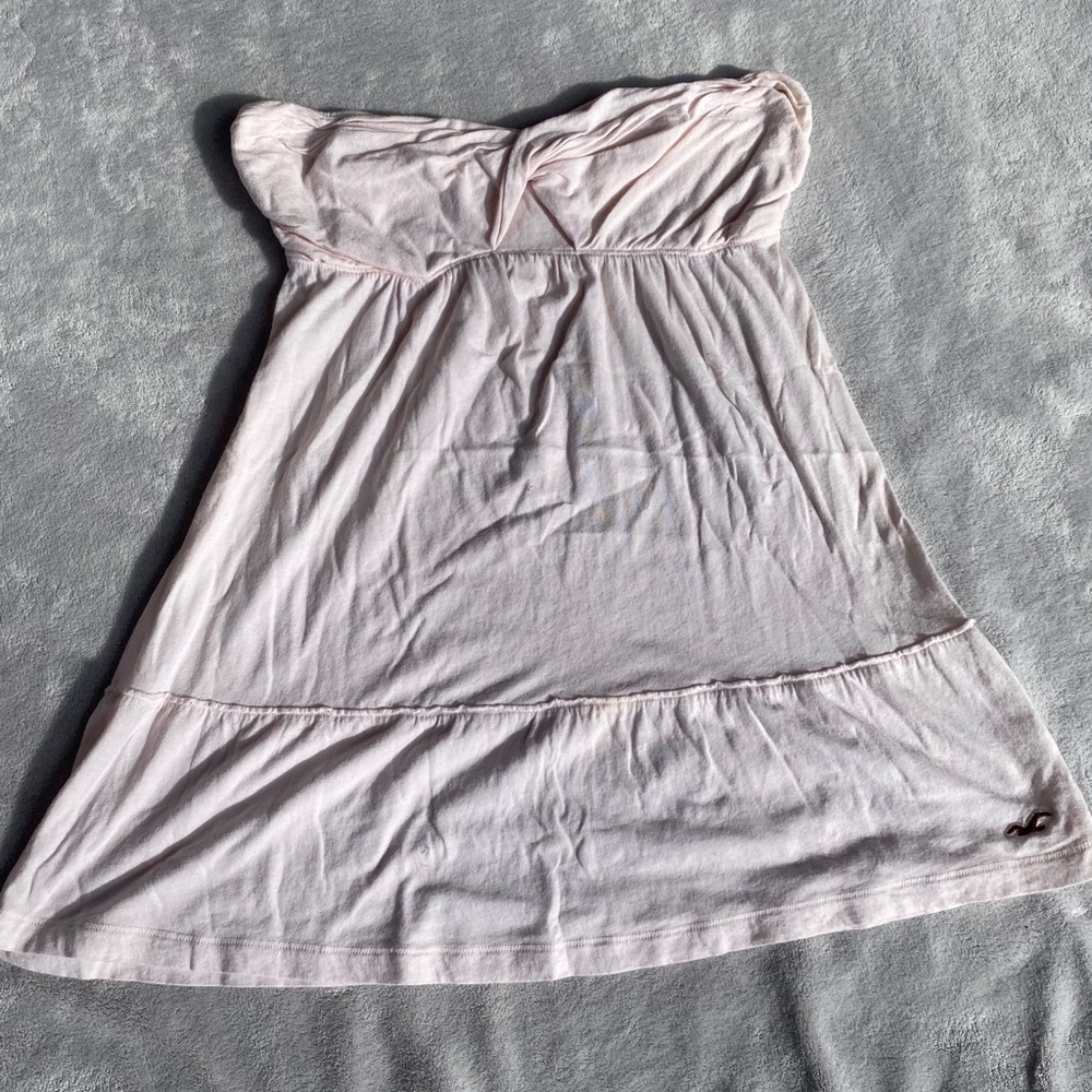 Hollister Tube Top Light Pink